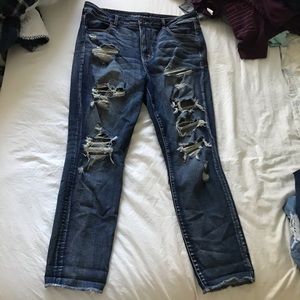 American Eagle ripped jeans